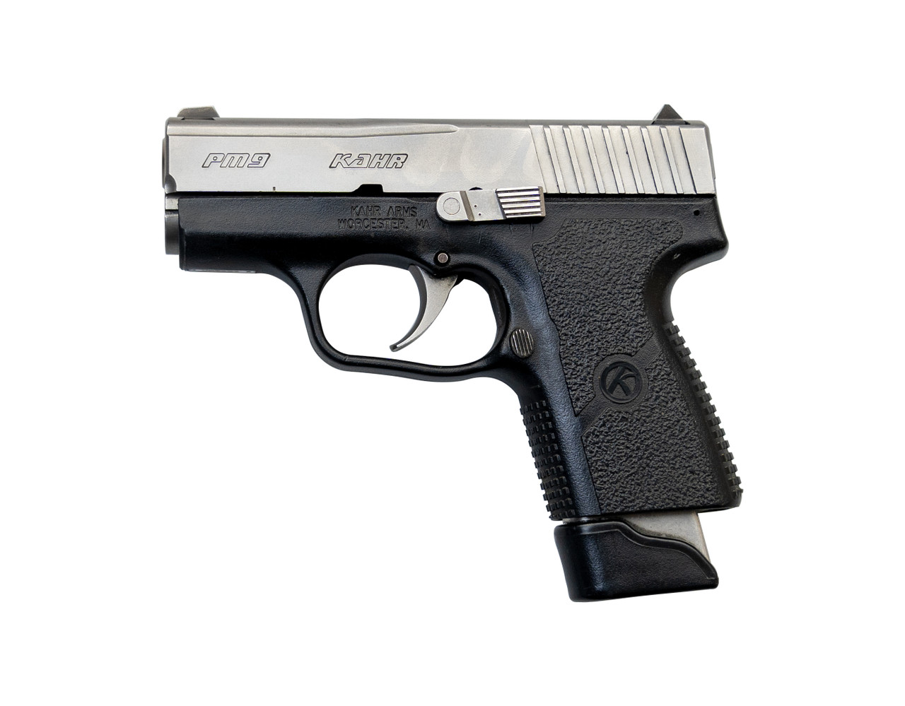 Kahr PM9 Used 9mm, 3" Barrel, Polymer Frame/SS Slide, Fixed Sights, 7rd Kahr PM9 Used 9mm, 3" Barrel, Polymer Frame/SS Slide, Fixed Sights, 7rd