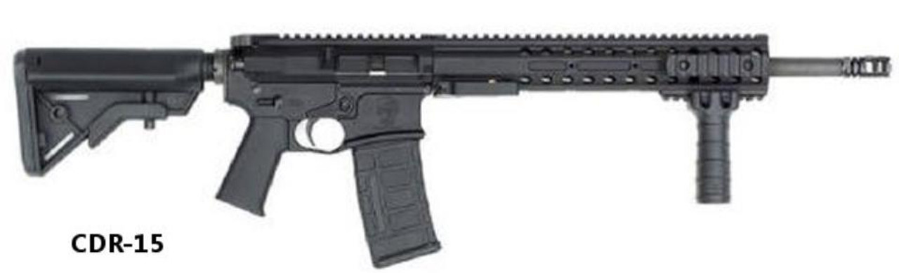 DRD Tactical CDR-15 QBD .223/5.56, 16" Barrel, Black MagPul Stock, Black, 30+1rd DRD Tactical CDR-15 QBD .223/5.56, 16" Barrel, Black MagPul Stock, Black, 30+1rd