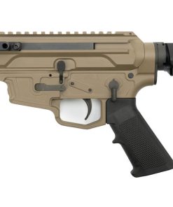 MCM Firearms DS9-S Side Charging Pistol, 9mm, 5" Barrel, MP5 Mag, FDE Cerakote
