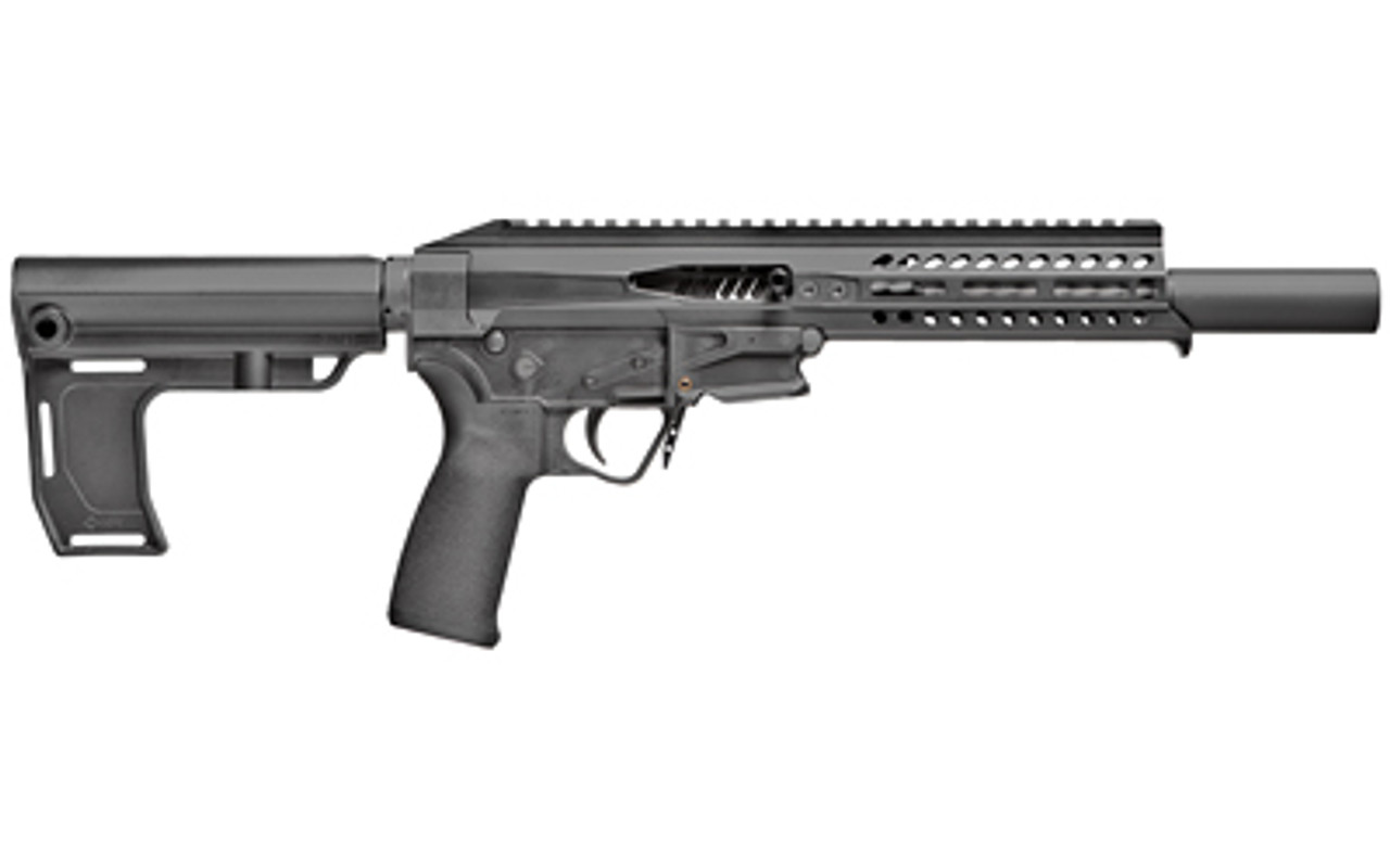 POF Rebel Pistol .22 LR, 8" Barrel, MFT Brace, Black, 10rd POF Rebel Pistol .22 LR, 8" Barrel, MFT Brace, Black, 10rd