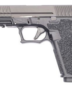 Polymer80 PFS9 Full Size 9mm, 4.49", Black Aggressive Textured Black Grip, 17rd