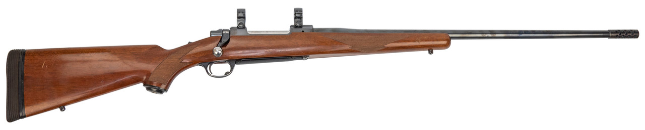 Ruger M77 .338 Win Mag, Trade-In, 23" Barrel, 1" Rings, Walnut, 3rd Ruger M77 .338 Win Mag, Trade-In, 23" Barrel, 1" Rings, Walnut, 3rd