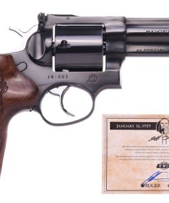Ruger GP100 Jeff Quinn Limited Edition .44 Special, 4.2" Barrel, Hogue Walnut Grips, Polished Blued, 5rd