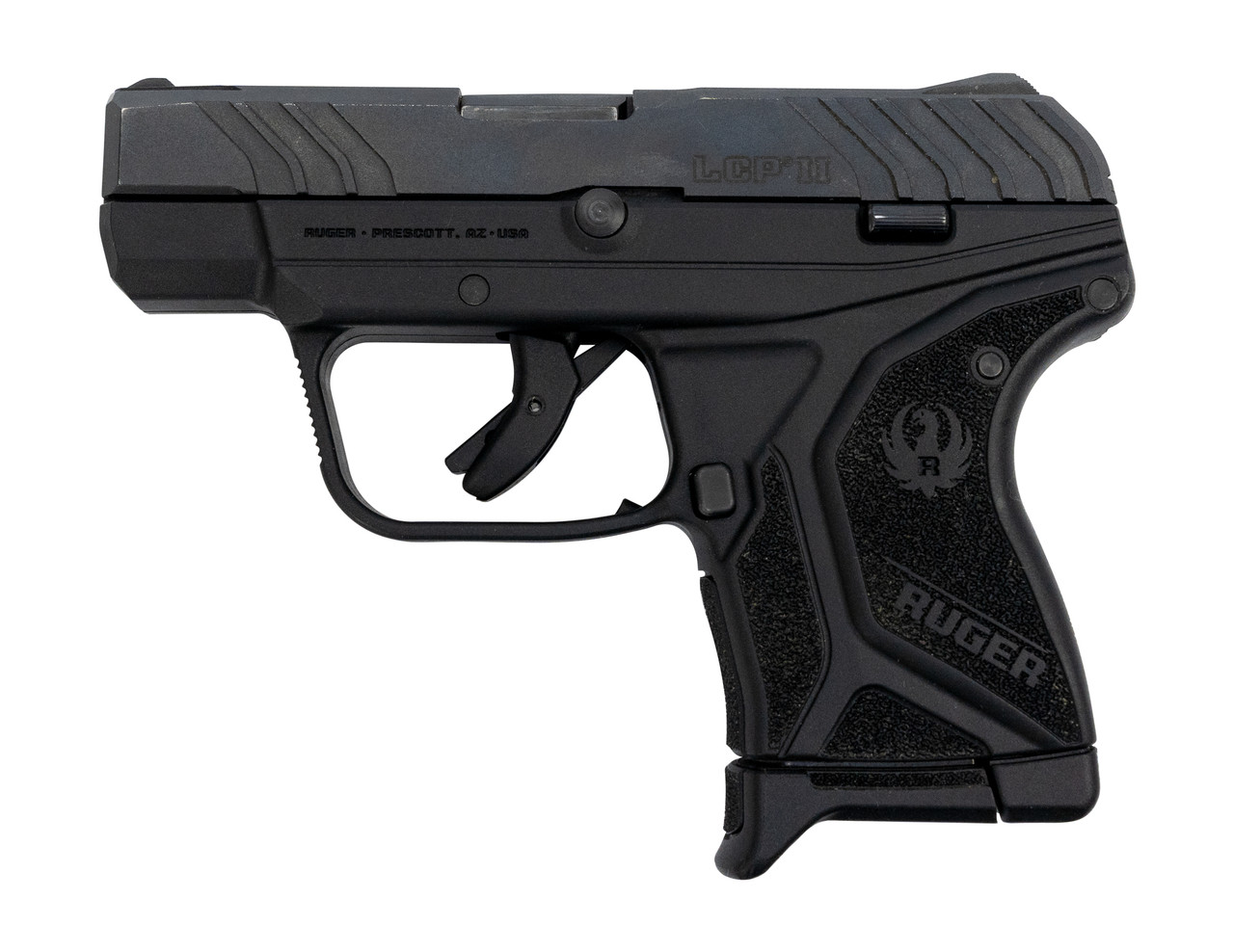 Ruger LCP II 380 Used .380 ACP, 2.75" Barrel, Improved Trigger, Fixed Sights, Black, 6rd Ruger LCP II 380 Used .380 ACP, 2.75" Barrel, Improved Trigger, Fixed Sights, Black, 6rd