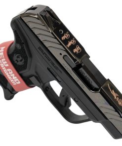 Ruger LCP II Rose Gold .380 ACP, 2.75" Barrel, Rose Gold Engraving, Black, 6rd