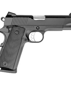 SDS Imports B45R 1911, 45 ACP, 4.25" Barrel, Steel Frame, Cerakote Black, Rail, Novak Style 3-Dot Sights, 8 Round