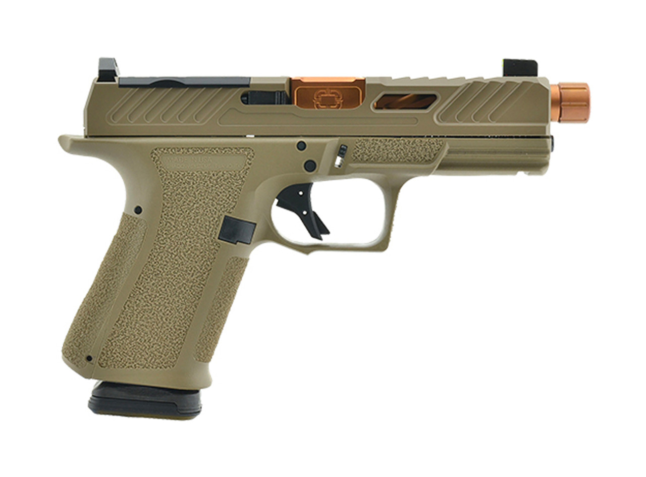 Shadow Systems MR920 Elite 9mm, 4" TiCN Threaded Barrel, Optics Ready, FDE, 15rd Shadow Systems MR920 Elite 9mm, 4" TiCN Threaded Barrel, Optics Ready, FDE, 15rd