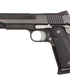 Sig Sauer, 1911 Equinox, Semi-automatic, 1911, Full Size, 45 ACP, 5" Barrel, Aluminum Frame, Black and Silver Color, Right Hand, Manual Safety, Siglite Night Sights, 8Rd, 2 Magazines