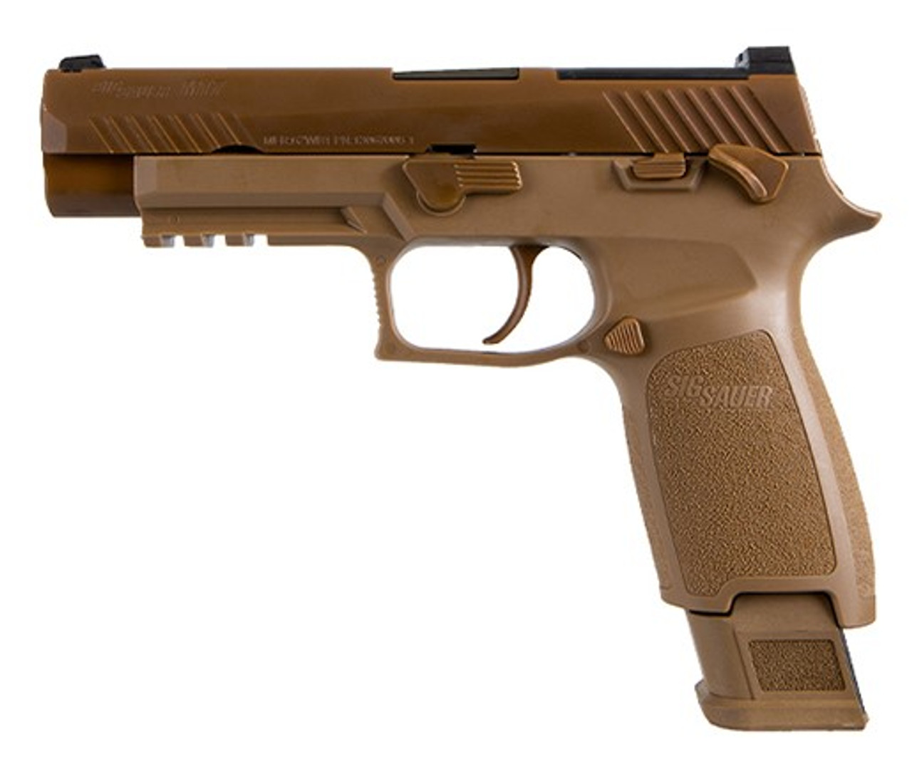 Sig P320 M17 9mm, Military Surplus, 4.7" Barrel, Siglite NS, Coyote, 17rd/21rd Sig P320 M17 9mm, Military Surplus, 4.7" Barrel, Siglite NS, Coyote, 17rd/21rd