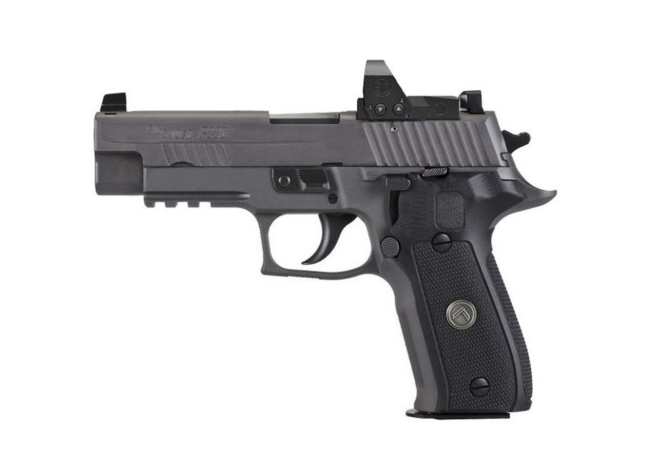 Sig P226 Legion RXP, 4.4" Barrel, G10 Grips, Romeo1 Pro, Legion Gray, 10rd Sig P226 Legion RXP, 4.4" Barrel, G10 Grips, Romeo1 Pro, Legion Gray, 10rd