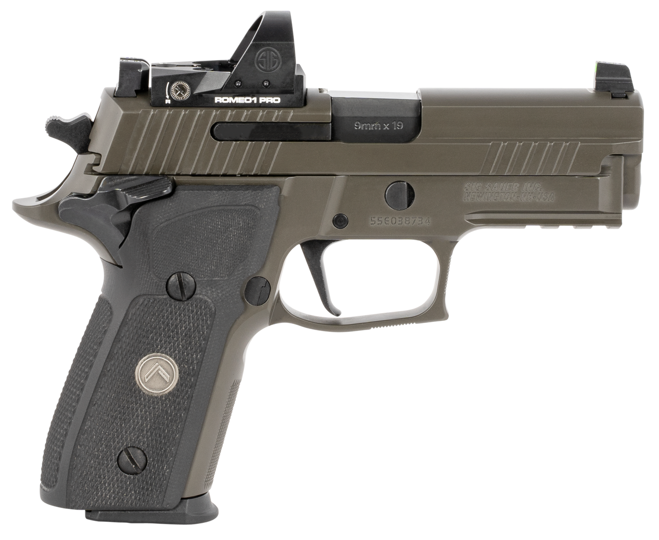 Sig P229 Legion SAO RXP 9mm, 3.9" Barrel, ROMEO1, X-Ray 3, Legion Gray, 15rd Sig P229 Legion SAO RXP 9mm, 3.9" Barrel, ROMEO1, X-Ray 3, Legion Gray, 15rd