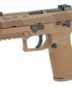 Sig P320-M18 9mm, 3.9" Barrel, Manual Safety, Coyote, Mag Coupon, 1x 17rd