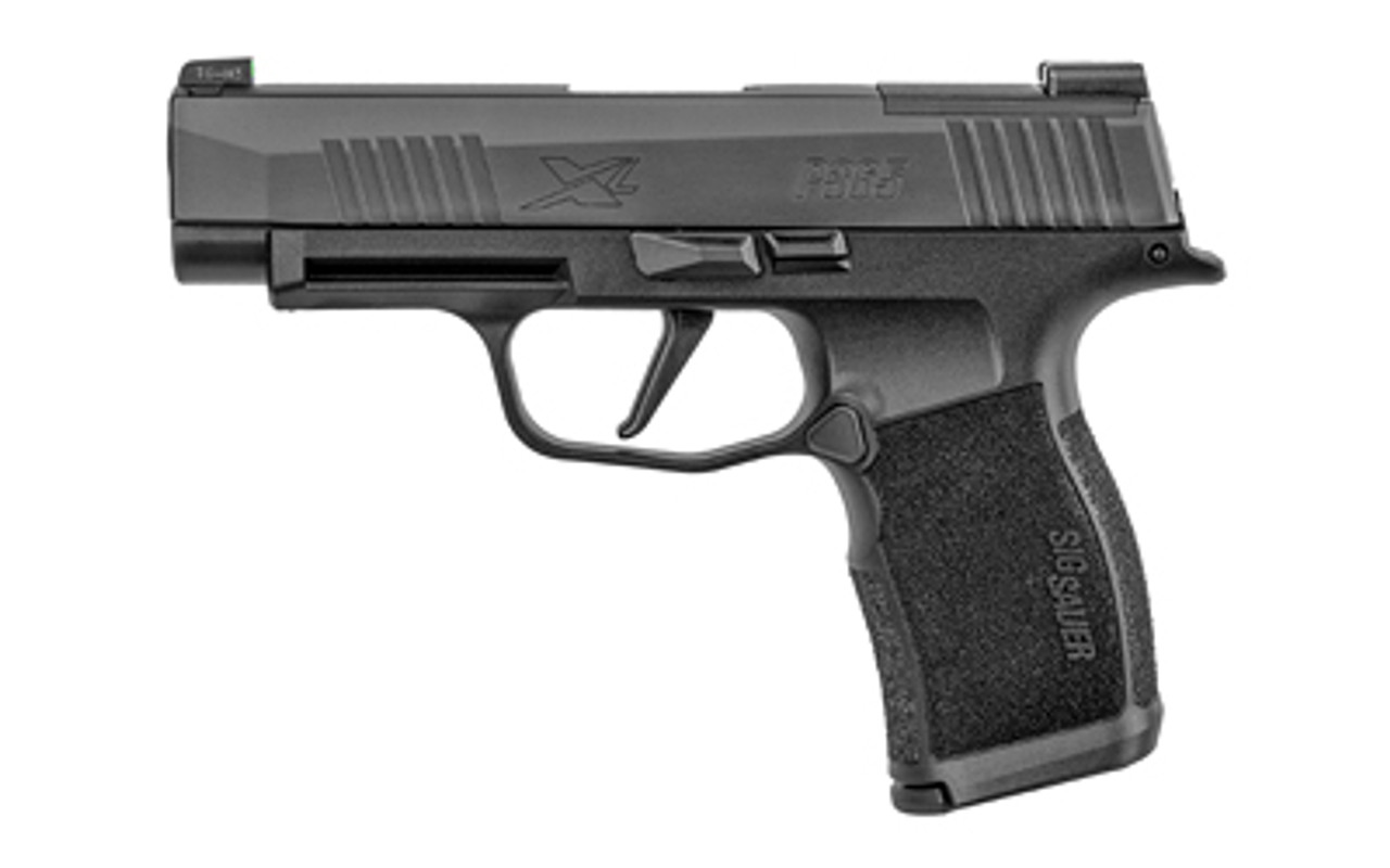 Sig P365 XL Optics Ready Slide 9mm, 3.7" Barrel, X-Ray 3, Black, 2x 10rd Sig P365 XL Optics Ready Slide 9mm, 3.7" Barrel, X-Ray 3, Black, 2x 10rd