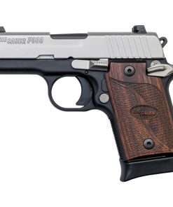 Sig P938 SAS Used 9mm, 3" Barrel, Siglite, Walnut, SS/Black, 6rd