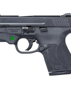 Smith & Wesson M&P Shield M2.0 9mm, 3.1" Barrel, CT Green Laser, 7/8rd Mags