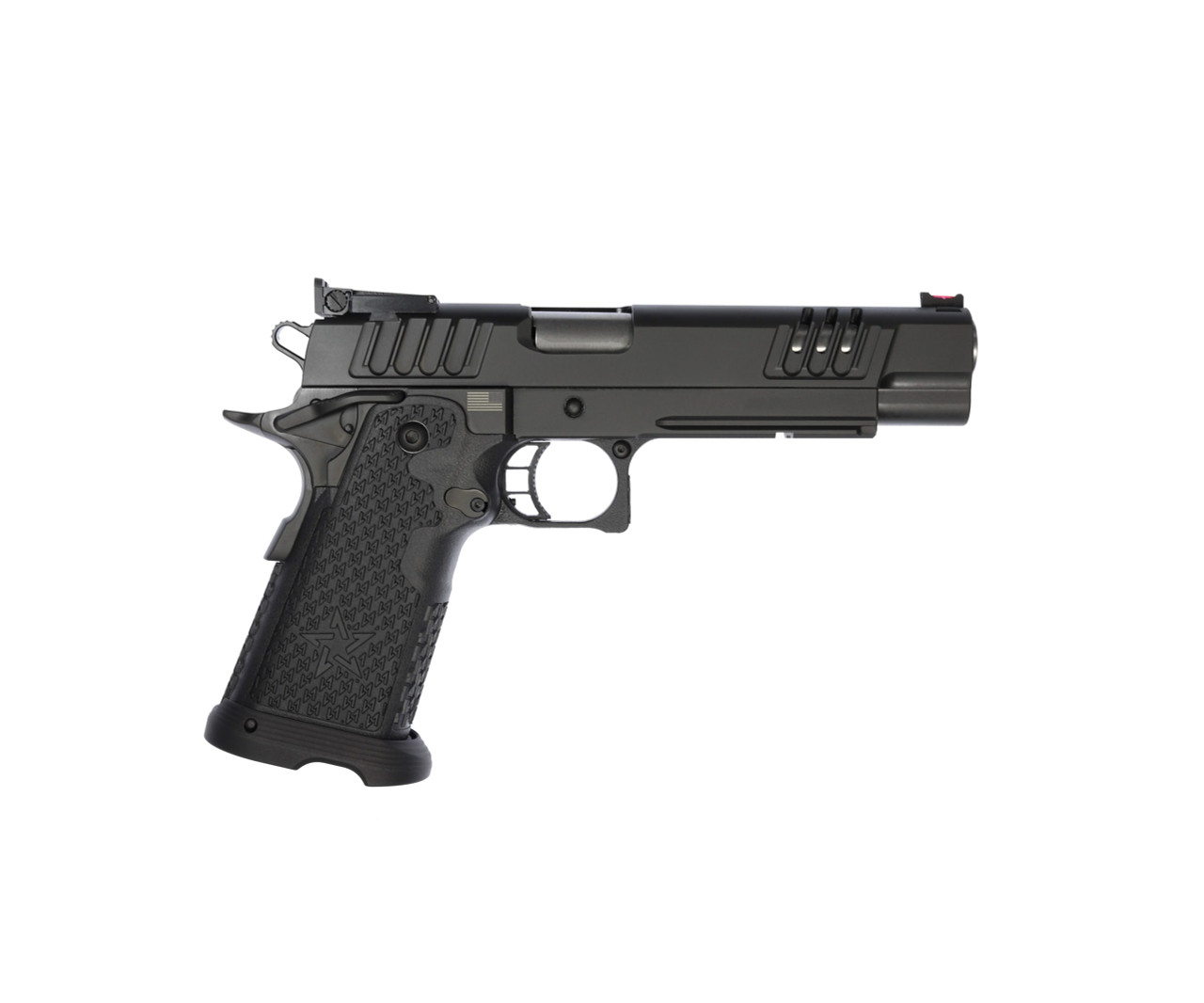 Staccato XL 9mm, 5.4" Stainless Bull Barrel, G2, Dawson Fiber Optic, DLC Finish, 17rd/20rd Staccato XL 9mm, 5.4" Stainless Bull Barrel, G2, Dawson Fiber Optic, DLC Finish, 17rd/20rd