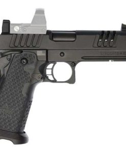Staccato XC 9mm, 5" Island Compensated Barrel, Tactical DUO Sights, Black DLC, 18/21rd