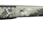 Tikka T3x Lite, Bolt Action Rifle, 300 Win Mag, 24.38" Fluted Barrel, 1:11 Twist, Threaded 5/8x24, Veil Alpine Camo, Synthetic Stock, Cerakote Barrel and Action, Green Color, Right Hand, 3Rd, 1 Mag, Includes Matching Muzzle Brake