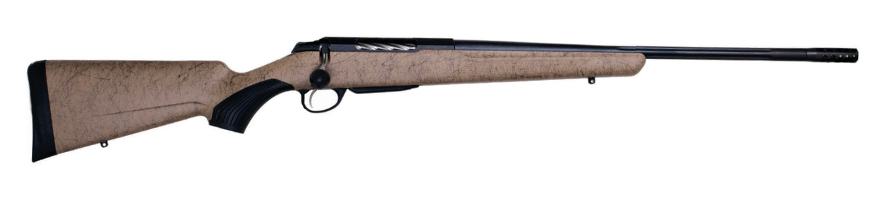 Tikka T3x Lite, Bolt Action Rifle, 300 Win Mag, 24.38" Fluted Barrel, 1:11 Twist, Threaded 5/8x24, Roughtech Sand Pattern, Synthetic Stock, Black Barrel and Action Color, Right Hand, 3Rd, 1 Mag, Includes Matching Muzzle Brake Tikka T3x Lite, Bolt Action Rifle, 300 Win Mag, 24.38" Fluted Barrel, 1:11 Twist, Threaded 5/8x24, Roughtech Sand Pattern, Synthetic Stock, Black Barrel and Action Color, Right Hand, 3Rd, 1 Mag, Includes Matching Muzzle Brake