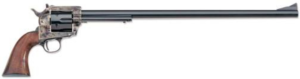 Uberti 1873 Cattleman New Model Buntline 357 Steel Backstrap and Trigger Guard 18 Uberti 1873 Cattleman New Model Buntline 357 Steel Backstrap and Trigger Guard 18