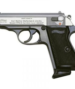 Walther PPK/S .380 ACP, 3.30" Barrel, Black Frame, Stainless Slide, 7rd