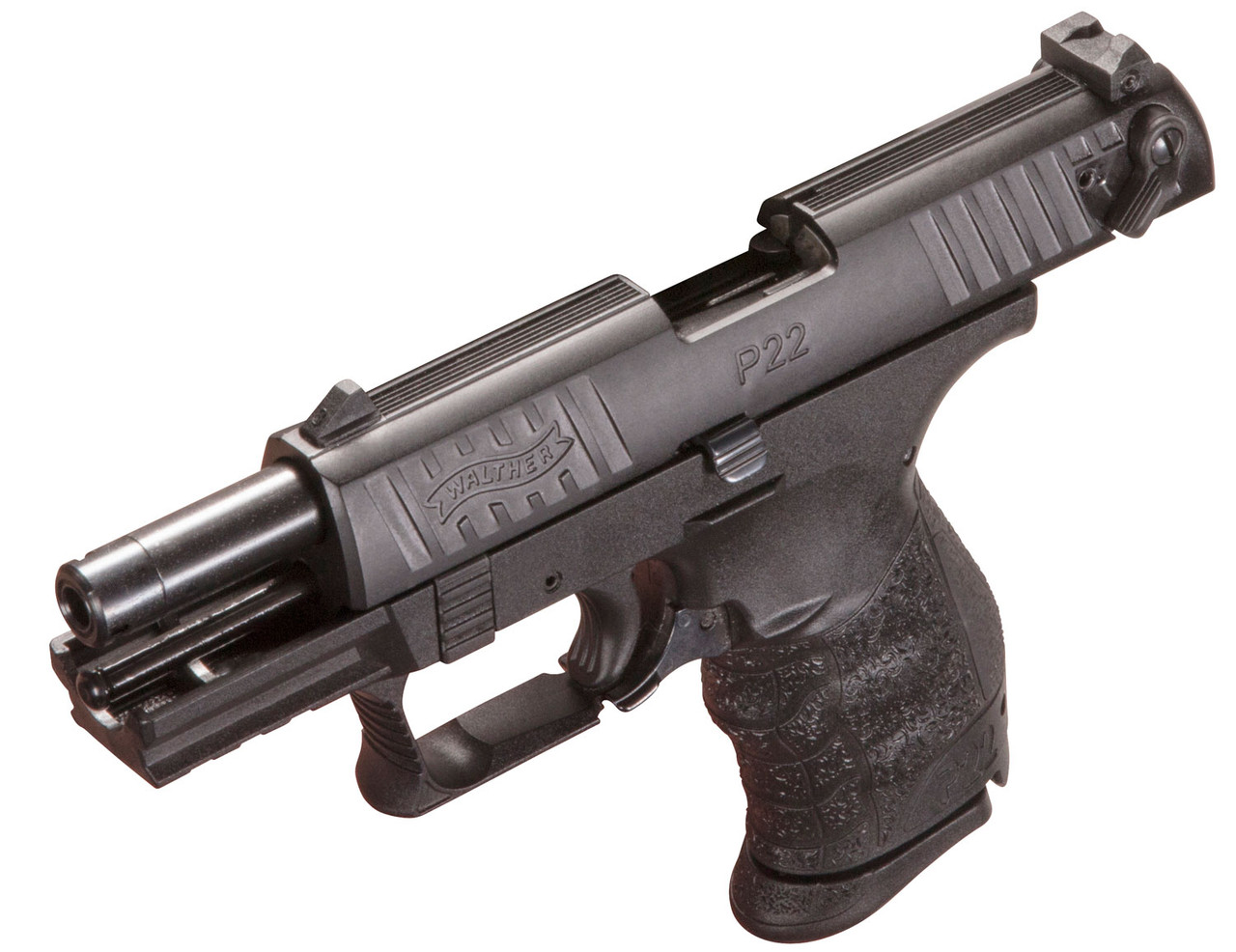 Walther P22 Q *Certified Used* .22 LR, 3.42" Barrel, 3-Dot Sights, Black, 10rd Walther P22 Q *Certified Used* .22 LR, 3.42" Barrel, 3-Dot Sights, Black, 10rd