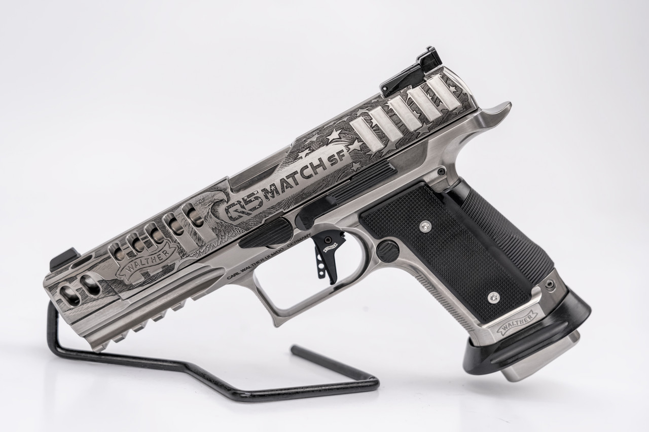 Walther Meister Series PPQ Q5 Match SF 9mm, Patriot Edition, Certified Used Walther Meister Series PPQ Q5 Match SF 9mm, Patriot Edition, Certified Used