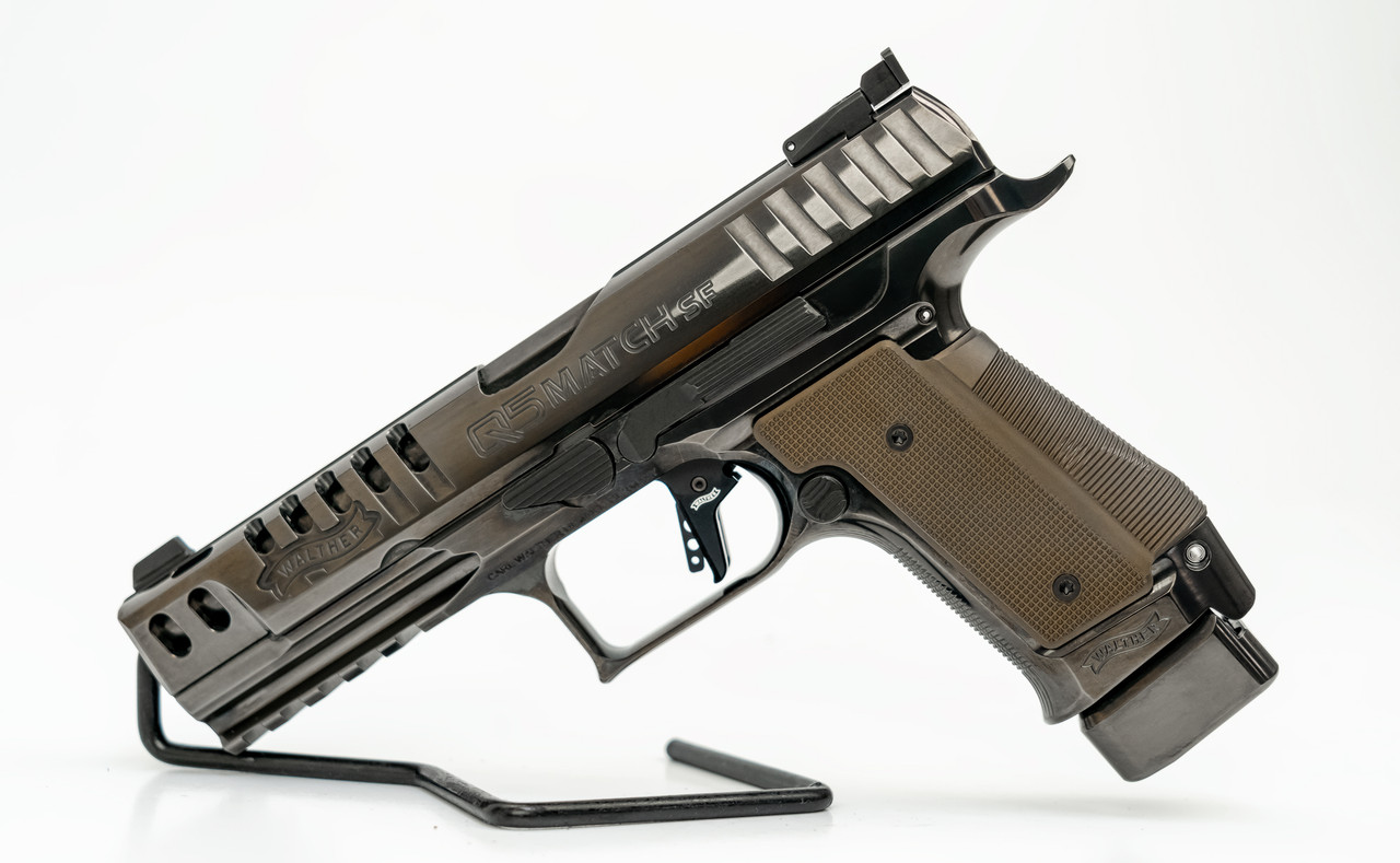 Walther Meister Series PPQ Q5 Match SF 9mm, Black Diamond Edition Walther Meister Series PPQ Q5 Match SF 9mm, Black Diamond Edition