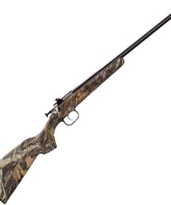 Crickett Synthetic Stock Compact Mossy Oak Break-Up Infinity Camo/Blued Bolt Action Rifle - 22 Long Rifle - 16.1in