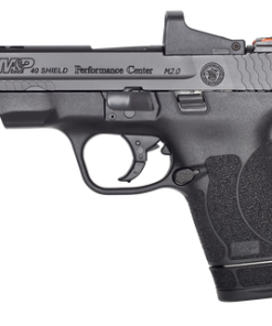 SMITH AND WESSON M&P PERFORMANCE CENTER SHIELD M2.0 .40 SW 4" PORTED BARREL 7-ROUNDS RED DOT