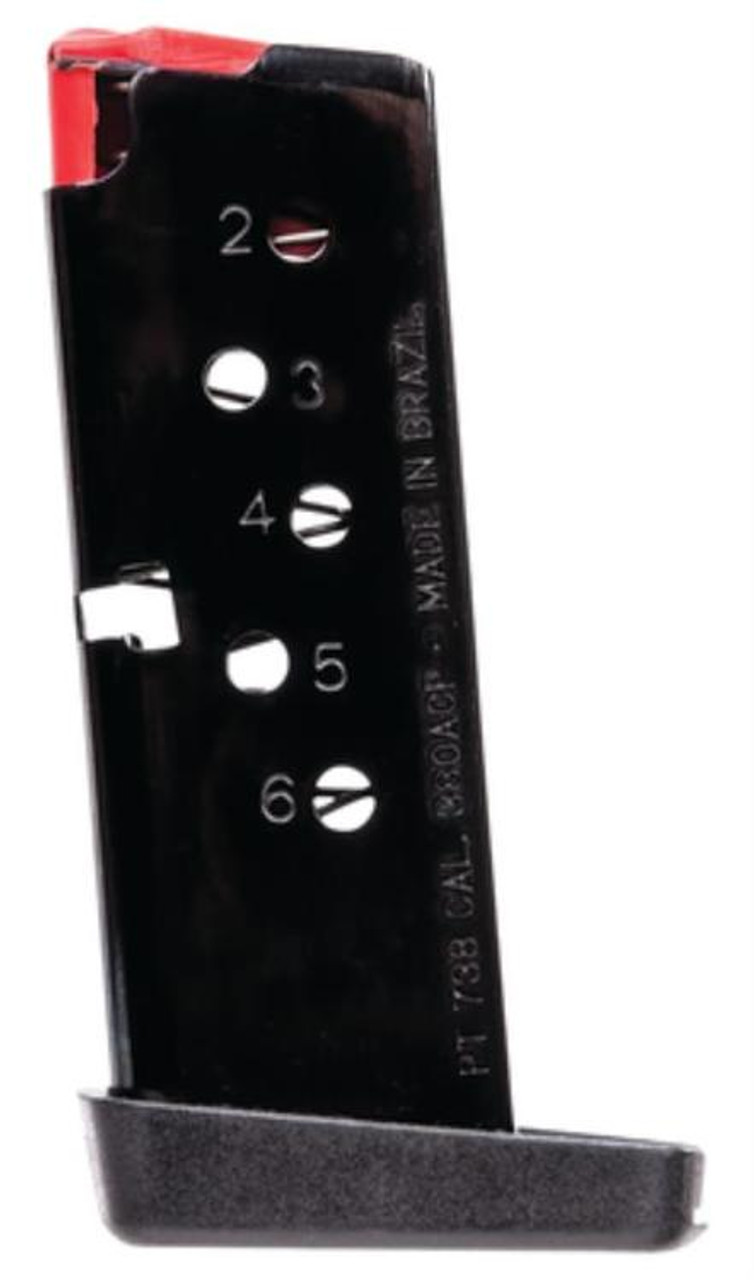 Taurus Magazine 738 TCP 380 ACP Ser. # 60000 and Up, 6-Round Buy Taurus Magazine 738 TCP 380 ACP Ser. # 60000 and Up