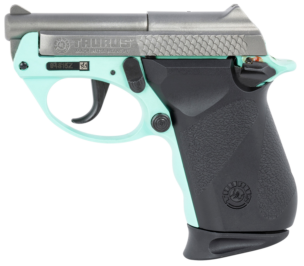 Taurus PT-22 .22 LR, 2.8" Barrel, SS Barrel/Slide, Cyan Polymer Frame, 8rd Buy Taurus PT-22 .22 LR