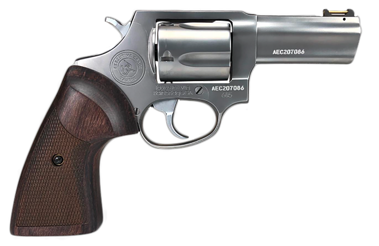 Taurus 605 357 Magnum/38 SPL, 3" Barrel, Silver, Wood Grip, 7rd Buy Taurus 605 357 Magnum/38 SPL