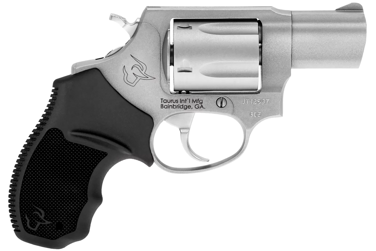 Taurus 605 357 Magnum/38 Special +P, 2" Barrel, Stainless Steel Frame, Black Grip, 5rd Buy Taurus 605 357 Magnum/38 Special +P