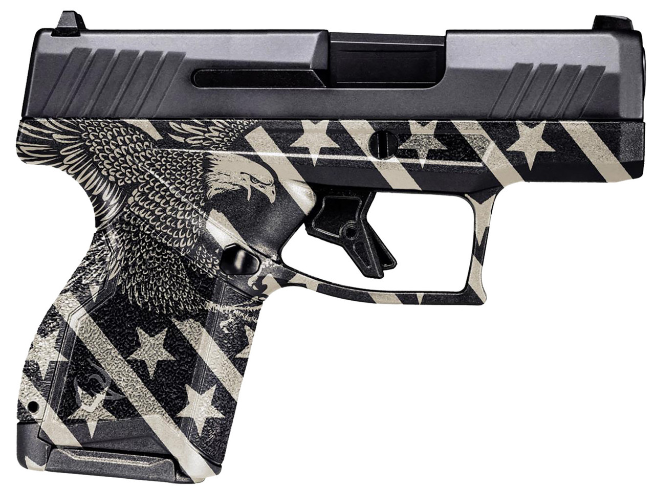 Taurus GX4 9mm, 3.06" Barrel, Black, Eagle/Flag Grip, 10rd Buy Taurus GX4 9mm