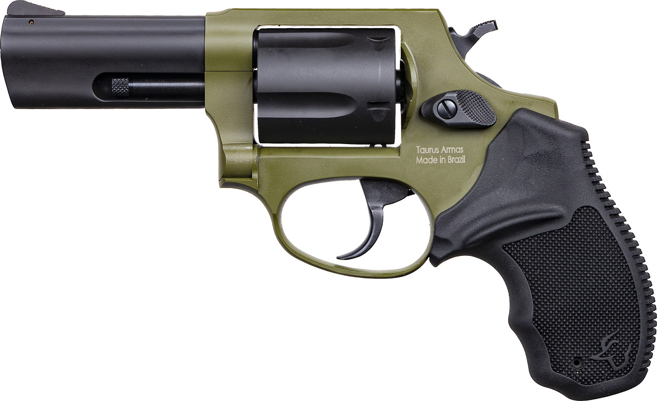 Taurus Defender 605 357 Mag/38 Special +P, 3" Barrel, Sniper Green, 5rd Buy Taurus Defender 605 357 Mag/38 Special +P