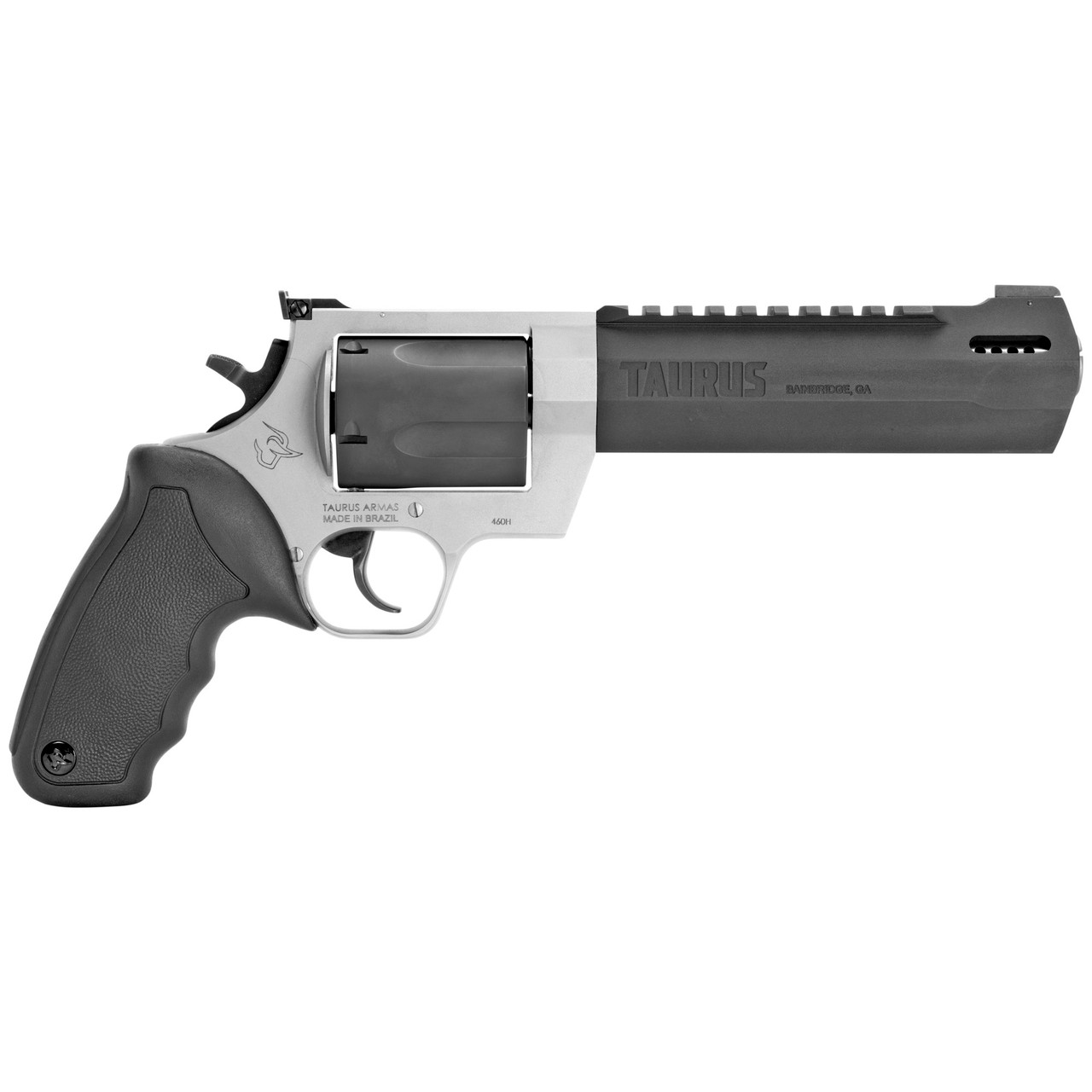 Taurus Raging Hunter 460 S&W, 6.75" Barrel, Silver Frame, Black Barrel/Cylinder, 5rd Buy Taurus Raging Hunter 460 S&W