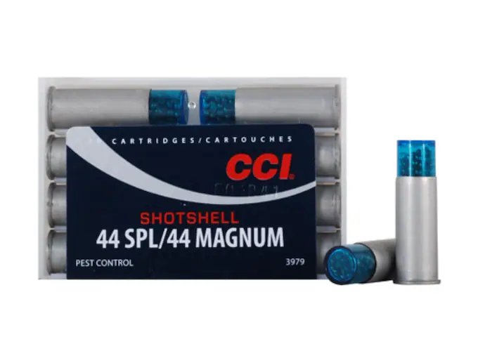 CCI Shotshell 44 Special Ammo 140 Grain Lead Shot - 200 Rounds for Glock Switch Compatibility CCI Shotshell 44 Special Ammo 140 Grain Lead Shot - 200 Rounds for Glock Switch Compatibility