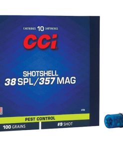 CCI Shotshell 38 Special Ammo 100 Grain Lead Shot - 200 Rounds for Glock Switch Compatibility