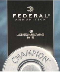 federal 150 primers, large pistol primers, handgun reloading primers, ammunition primers, federal premium primers, reloading components, pistol primers, #150 primers