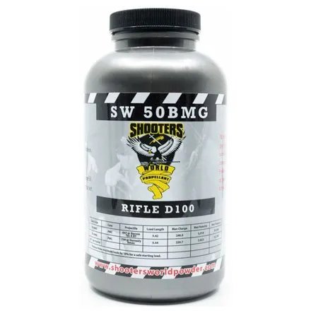Shooters World 50 BMG Smokeless Powder 1 lb By Lovex - Premium Reloading Propellant Shooters World 50 BMG smokeless powder, Lovex propellant, 1 lb reloading powder, large-caliber smokeless powder, 50 BMG reloading supplies, premium reloading components, smokeless powder for rifles, consistent burn rate powder