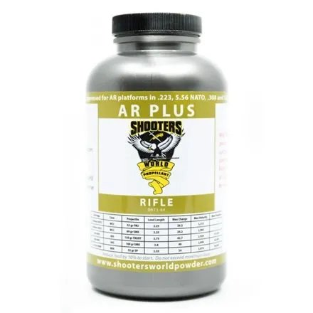 Shooters World AR Plus Smokeless Powder 1 lb - Lovex Premium Rifle Propellant for Reloading shooters world ar plus smokeless powder, lovex propellant, rifle reloading powder, 1 lb smokeless powder, ar platform powder, clean-burning powder, reloading supplies, shooting accessories