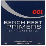 CCI BR4 primers, small rifle primers, bench rest primers, precision primers, reloading primers, match-grade primers, rifle reloading supplies, CCI #BR4, 1000 primers box