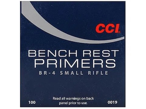 CCI #BR4 Small Rifle Bench Rest Primers - Box of 1000 (Premium Match-Grade Primers) CCI BR4 primers, small rifle primers, bench rest primers, precision primers, reloading primers, match-grade primers, rifle reloading supplies, CCI #BR4, 1000 primers box