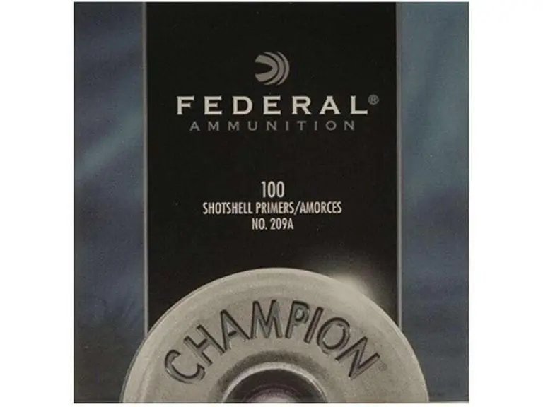 Federal #209A Shotshell Primers - Box of 1000 | Reloading Essentials Federal 209A primers, shotshell primers, reloading primers, shotgun reloading components, bulk primers, Federal ammunition, #209A shotshell, target shooting primers, hunting reloading supplies