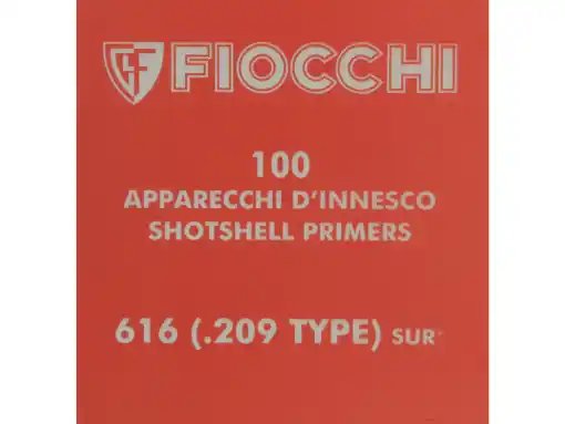 Fiocchi 209 Shotshell Primers - Box of 1000 | Reliable Ignition for Shotgun Reloading Fiocchi 209 primers, shotshell primers, shotgun reloading primers, 209 primers bulk, Fiocchi primers 1000 count, reloading supplies, non-corrosive primers