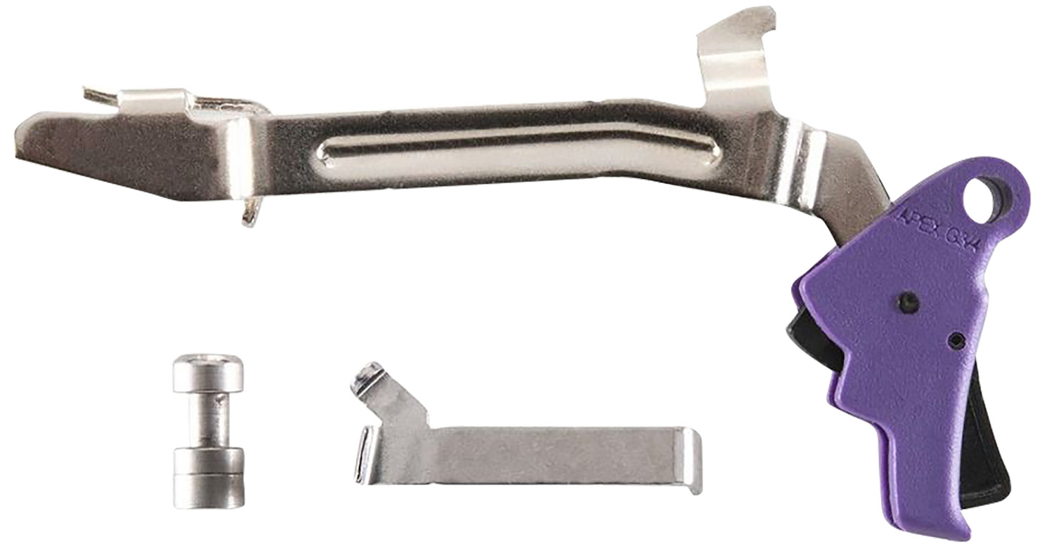 Buy Apex Tactical 102P165 Action Enhancement Slim Purple Drop-In Compatible w/Glock Gen3-4 17/19/22-27/31/32/33/34/35