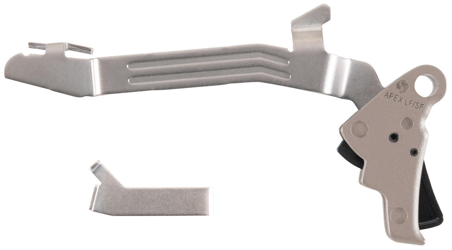 Buy Apex Tactical 102P117FDE Action Enhancement Slim Flat Dark Earth Drop-In, Compatible w/Glock 43/43X/48