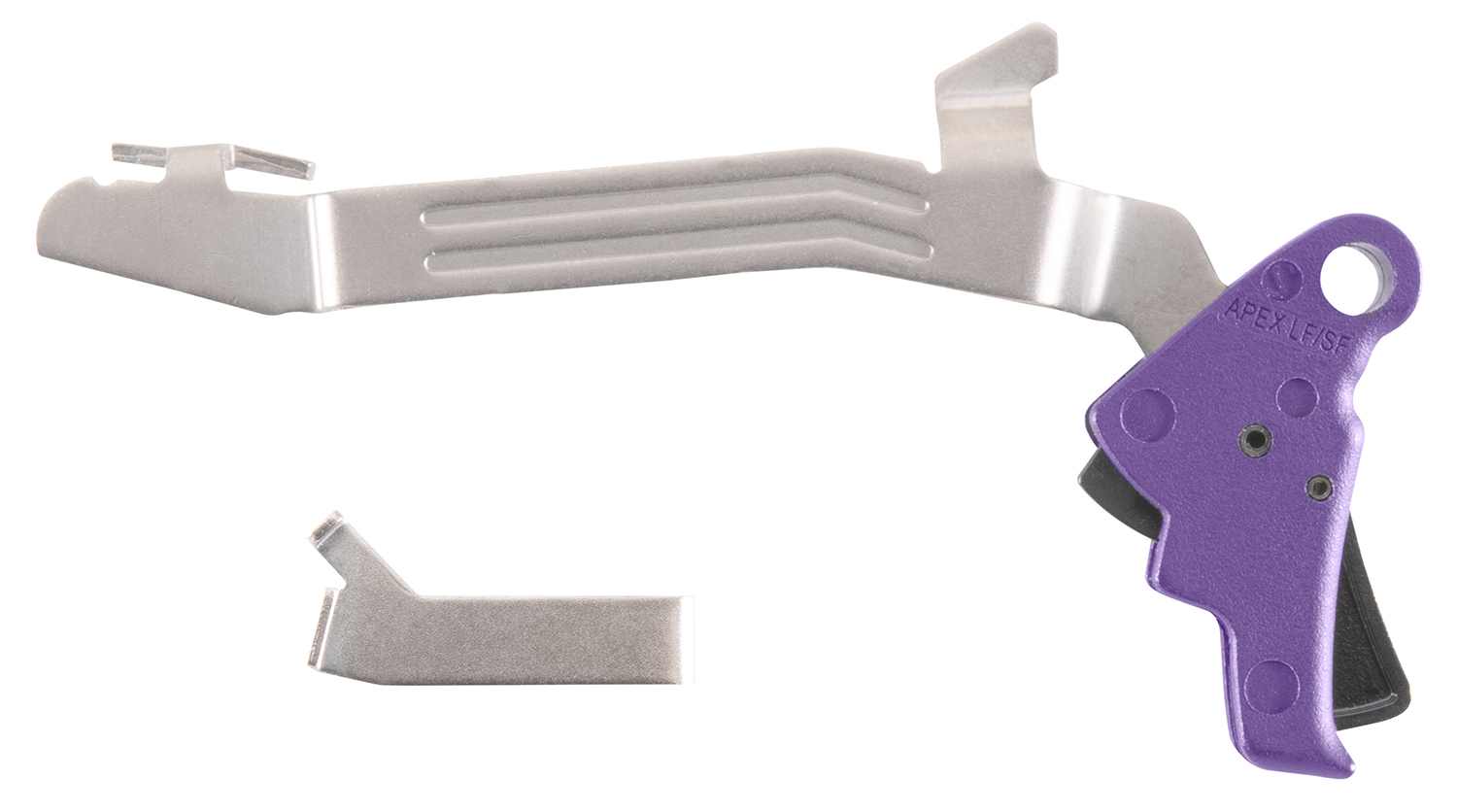 Buy Apex Tactical 102P117PUR Action Enhancement Slim Purple Drop-In Compatible w/Glock 43/43X/48